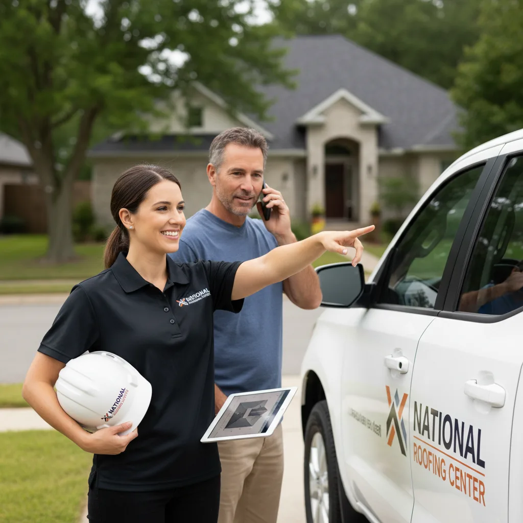 National Roofing Center customer support in Leo